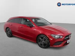 Red Used 2023 Mercedes CLA180 AMG Line Premium Sedan | £24,349 (Fair price)