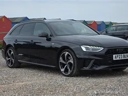Mythos black metallic Used 2023 Audi A4 Black Edition Estate | £25,995 (Expensive)