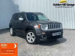 Anchor grey metallic Used 2017 Jeep Renegade Limited SUV | £9,494 (Fair price)