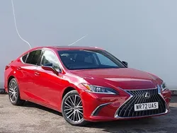 Red Used 2022 Lexus ES300H Sedan | £26,998 (Fair price)