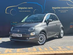 Grey Used 2016 Fiat 500 Lounge Hatchback | £6,490 (Fair price)