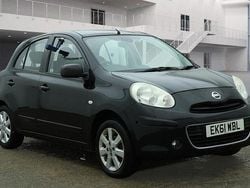 Black Used 2011 Nissan Micra Tekna Hatchback | £2,320 (Fair price)