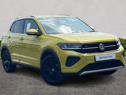 Yellow Used 2024 VW T-Cross R-line SUV | £25,995 (Expensive)