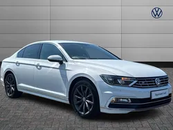 White Used 2016 VW Passat R-line Sedan | £14,499 (Fair price)