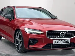 Red Used 2020 Volvo V60 R-Design Estate | £28,309 (Expensive)