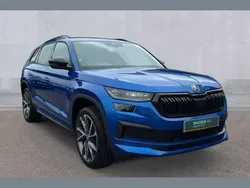 Blue Used 2023 Skoda Kodiaq SportLine SUV | £29,358 (Fair price)