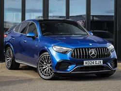 Blue Used 2024 Mercedes GLC43 AMG Premium Plus Coupe | £69,998