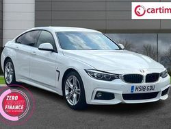 White Used 2018 BMW 420 M Sport Coupe | £15,456 (Fair price)