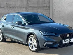 Metallic magnetic tech grey Used 2025 Seat Leon FR Hatchback | £22,990 (Expensive)