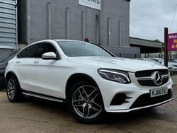 White Used 2017 Mercedes GLC350 AMG line Coupe | £21,000 (Good price)