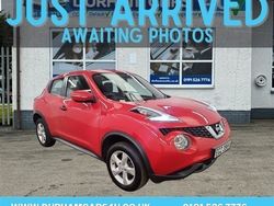 Red Used 2017 Nissan Juke Visia SUV | £6,499 (Fair price)