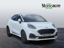 White Used 2022 Ford Puma ST-Line Hatchback | £15,995 (Fair price)