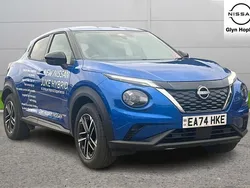 Blue Used 2024 Nissan Juke N-Connecta SUV | £22,337 (Fair price)