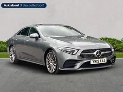 Grey Used 2019 Mercedes CLS400 AMG Line Premium Plus Coupe | £25,103 (A bit pricey)