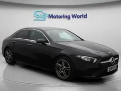 Black Used 2020 Mercedes A200 AMG line Sedan | £20,200 (Fair price)