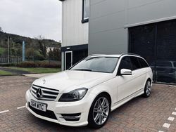 White Used 2014 Mercedes C180 AMG Estate | £6,995 (Fair price)