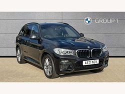 Black Used 2021 BMW X3 M Sport SUV | £26,650 (Fair price)