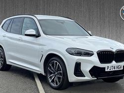 White Used 2024 BMW X3 M Sport SUV | £45,999 (Expensive)