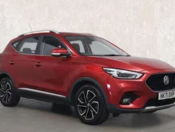 Red Used 2021 MG ZS Exclusive Sedan | £12,196 (Fair price)