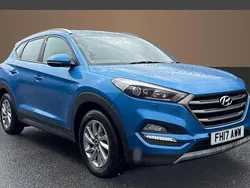 Blue Used 2017 Hyundai Tucson SE SUV | £10,782 (Good price)