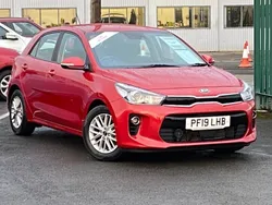 Red Used 2019 Kia Rio 2 Hatchback | £11,499 (Fair price)
