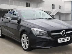 Black Used 2016 Mercedes CLA200 Coupe | £8,975 (Fair price)