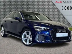 Blue Used 2023 Audi A3 S-Line Hatchback | £22,795 (A bit pricey)