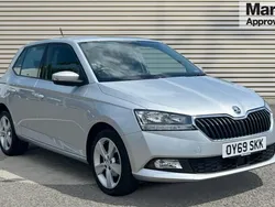 Brill silver Used 2019 Skoda Fabia SE L Hatchback | £10,971 (Fair price)