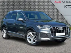 Grey Used 2021 Audi Q7 S-Line SUV | £39,854 (Fair price)
