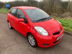 Red Used 2009 Toyota Yaris Hatchback | £2,350 (Fair price)