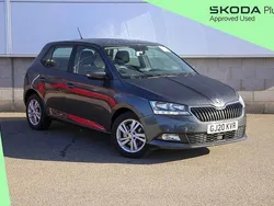 Quartz grey metallic Used 2020 Skoda Fabia SE Hatchback | £11,495 (Fair price)