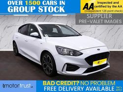 White Used 2019 Ford Focus ST-Line X Hatchback | £10,795 (Fair price)