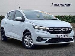 White Used 2023 Dacia Sandero Expression Hatchback | £10,399 (Good price)