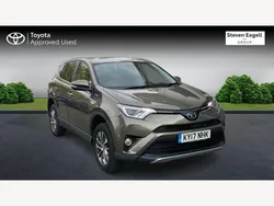 Beige Used 2017 Toyota RAV4 Hybrid Business Edition SUV | £18,140 (Good price)