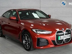 Orange Used 2024 BMW i4 M Sport Sedan | £35,423 (Fair price)