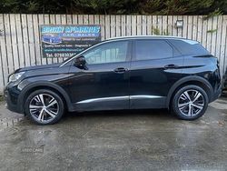 Black Used 2019 Peugeot 3008 Allure Hatchback | £9,350 (A bit pricey)