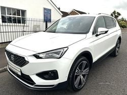 White Used 2021 Seat Tarraco XCELLENCE Lux SUV | £20,995 (Fair price)