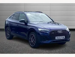 Blue Used 2022 Audi Q5 Sportback Comfort SUV | £36,990 (A bit pricey)