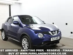 Blue Used 2017 Nissan Juke N-Connecta SUV | £8,295 (Fair price)