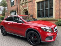 Red Used 2017 Mercedes GLA200 AMG line SUV | £10,632 (A bit pricey)