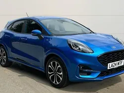 Blue Used 2024 Ford Puma ST-Line Hatchback | £19,750 (Fair price)