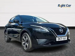 Black Used 2021 Nissan Qashqai N-Connecta SUV | £15,499 (Fair price)