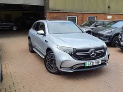 Silver Used 2021 Mercedes EQC400 AMG Line Premium SUV | £26,995 (Super price)