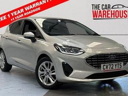 Silver Used 2022 Ford Fiesta Titanium Hatchback | £10,499 (Good price)