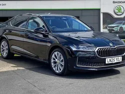 Midnight black metallic Used 2025 Skoda Superb SE L Hatchback | £30,599