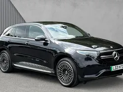 Black Used 2021 Mercedes EQC400 AMG Line Premium SUV | £26,980 (Fair price)