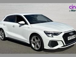 White Used 2022 Audi A3 S-Line Hatchback | £18,805 (Fair price)