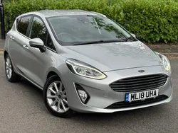 Silver Used 2018 Ford Fiesta Titanium Hatchback | £7,295 (Fair price)