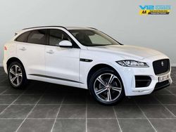 White Used 2017 Jaguar F-Pace R-Sport SUV | £18,795 (Good price)