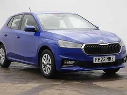 Energy blue Used 2023 Skoda Fabia Comfort Hatchback | £15,526 (Fair price)